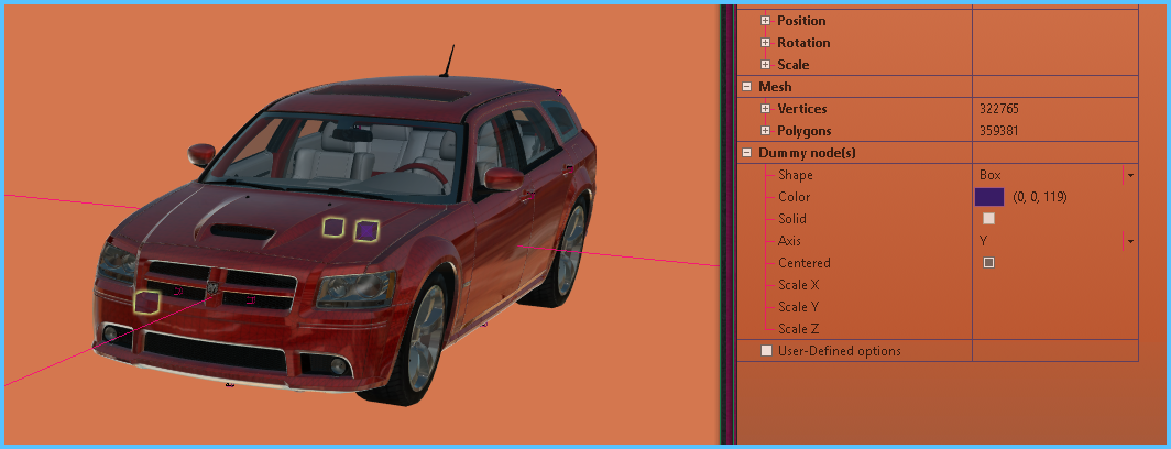 08 dodge magnum srt z3d