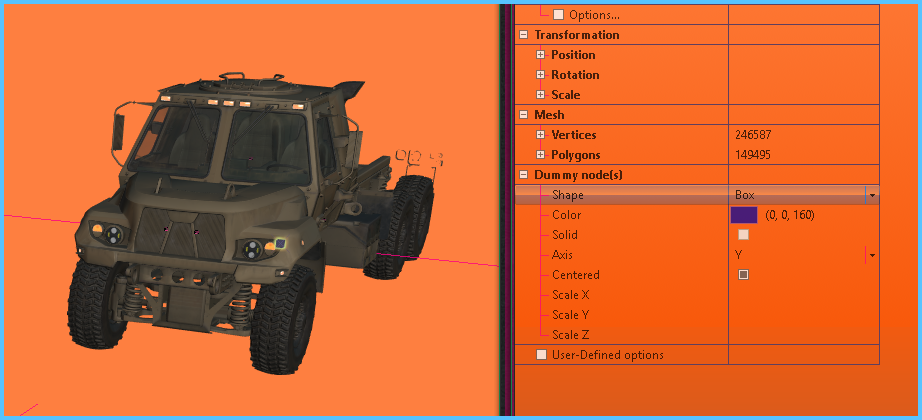 FMTV A2 cab and chassis z3d