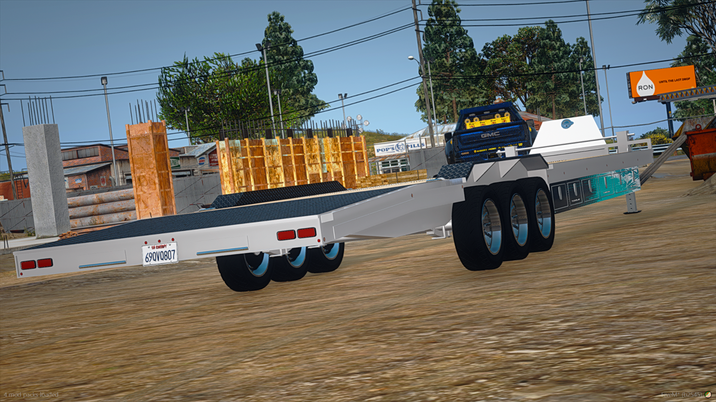 Diamond Triaxle Bumper Pull